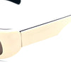 Secondhand Dolce & Gabbana Ivory Acetate Sunglasses - '90s