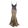 Secondhand Roberto Cavalli Animal Print Long Dress - '00s