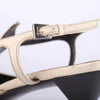 Secondhand Prada Fall/Winter 2000 Ivory Leather Pointed-Toe Slingback Pumps - '00s
