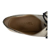 Secondhand Chanel Two-tone Shimmer Lace-up Oxford Shoes - '10s