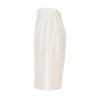 Chanel White Cotton Brocade Skirt - '90s Second hand