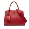 Prada Medium Saffiano Cuir Monochrome Top Handle Tote Secondhand