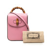 Gucci Mini Calfskin Bamboo Top Handle Bag Secondhand