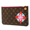 Louis Vuitton Monogram Patches Neverfull MM Pouch Secondhand