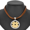Secondhand Bulgari Chain Brown Yellow Gold Jewelry