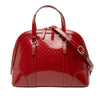 Secondhand Gucci Small Microguccissima Patent Nice Dome Satchel