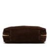 Miu Miu Large Suede Logo Beau Shoulder Bag Secondhand