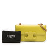 Celine Shiny Calfskin Claude Chain Shoulder Bag Secondhand