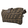 Fendi Zucca Canvas Shoulder Bag Secondhand
