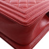 Chanel Old Medium Quilted Caviar Boy Flap Secondhand