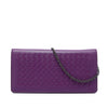 Secondhand Bottega Veneta Nappa Intrecciato Continental Wallet on Chain