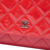 Chanel Bicolor Classic Patent Wallet On Chain Secondhand