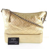 Secondhand Chanel Gabrielle Gold Pony-Style Calfskin Bag