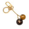Louis Vuitton Gold Plated Strass and Resin Jack and Lucie Key Holder and Bag Charm Secondhand
