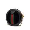 Gucci Mini Suede Web Ophidia Round Crossbody Secondhand