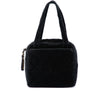 Chanel CC Quilted Velvet Handbag Secondhand