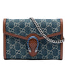 Gucci GG Denim Dionysus Wallet on Chain Secondhand