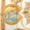 Hermès Le Triomphe du Paladin Silk Scarf Secondhand