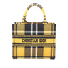 Dior Small Check N Dior Canvas Book Tote Secondhand