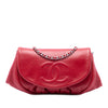 Chanel CC Quilted Lambskin Half Moon Wallet on Chain Secondhand