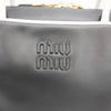 Secondhand Miu Miu Beau Black and White Leather Bag with Double Handles- '20s