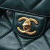 Chanel Mini Square Quilted Lambskin Bijoux Logo Chain Flap Secondhand