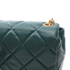 Chanel Mini Square Quilted Lambskin Bijoux Logo Chain Flap Secondhand