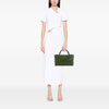 Gucci Medium Calfskin Bamboo Shopper Satchel Secondhand
