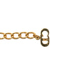 Dior Gold Plated Bag Pendant Necklace Secondhand