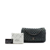 Chanel Large Quilted Iridescent Calfskin New Bubble Flap Secondhand