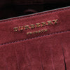 Burberry Prorsum Suede Tiered Fringe Bucket Bag Secondhand