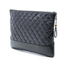 Secondhand Chanel Large Aged Calfskin Gabrielle O Case Clutch