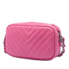 Chanel CC Chevron Caviar Camera Bag Secondhand