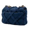 Secondhand Chanel Medium Canvas and Cotton 19 Flap