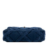 Secondhand Chanel Medium Canvas and Cotton 19 Flap