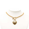 Chanel CC Gold Plated 31 Rue Cambon Pendant Necklace Secondhand