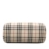 Burberry House Check Canvas Barrel Handbag Secondhand