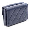 Chanel CC Quilted Caviar Flap Wallet Secondhand