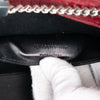 Secondhand Saint Laurent Medium Croc Embossed Leather Monogram Kate Tassel Crossbody