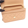 Chanel CC Quilted Caviar Wallet on Chain Secondhand