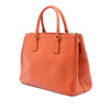 Secondhand Prada Medium Saffiano Lux Galleria Double Zip Satchel