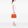 Secondhand Prada Medium Saffiano Lux Galleria Double Zip Satchel