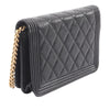 Chanel Quilted Caviar Boy Wallet on Chain Secondhand