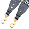 Dior Oblique Embroidered Canvas Studded Bag Strap Secondhand