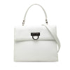 Ferragamo Leather Gancini Satchel Secondhand