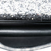 Saint Laurent Metallic Glitter Monogram Kate Tassel Chain Wallet Secondhand