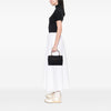 Prada Tessuto Metal Handle Bag Secondhand