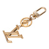 Louis Vuitton Gold Plated LV Facettes Bag Charm and Key Holder Secondhand