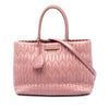 Miu Miu Vitello Shine Trapu Tote Secondhand