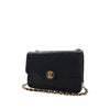 Chanel Mini Lambskin Circle CC Single Flap Secondhand
